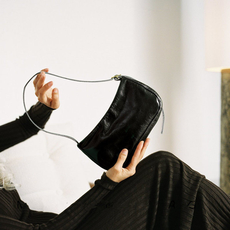 中古2020春夏新款小众通勤潮手提包 猫菲定制 MAOFEI BAG女士包袋