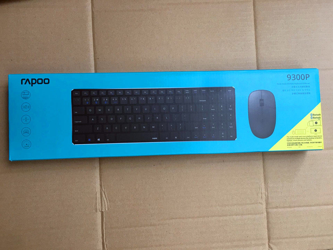 雷柏9300S无线键鼠套装 办公家用静音笔记本电脑蓝牙鼠标键盘套件,淘宝优惠券,粉丝福利购,淘宝优惠卷