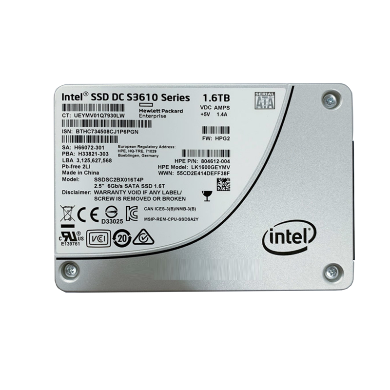 英特尔S3700 S3610 200G 400G 800G sata3企业级MLC固态硬盘S3710 - 图3