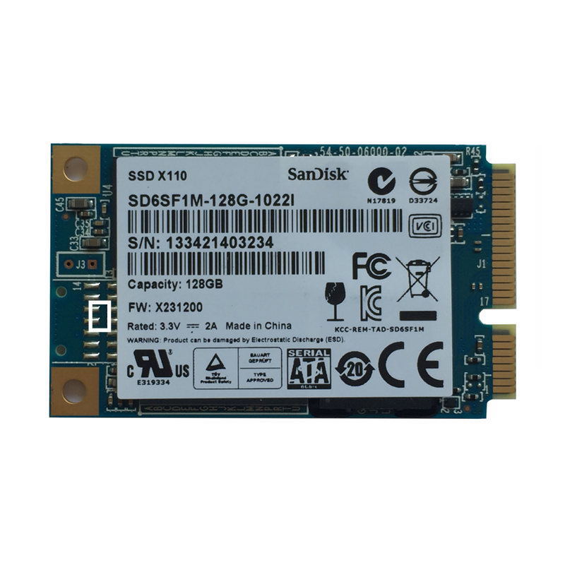 闪迪MSATA固态硬盘128G 256G 512G 1T MLC固态硬盘迷你笔记本SSD - 图3