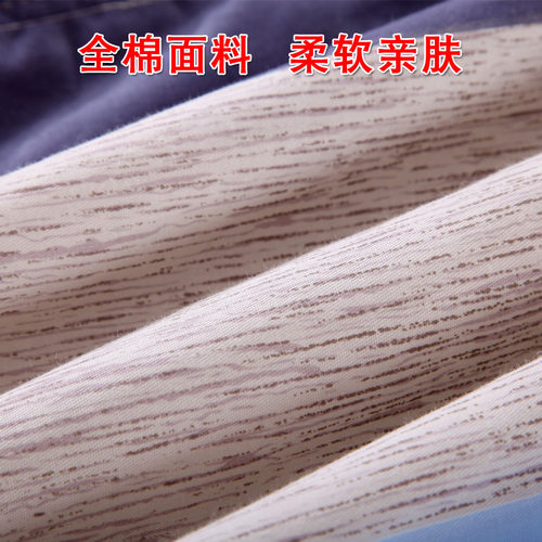 一对加厚枕套单人成人全棉夹棉纯棉枕头套适用于45*70CM枕头 - 图0