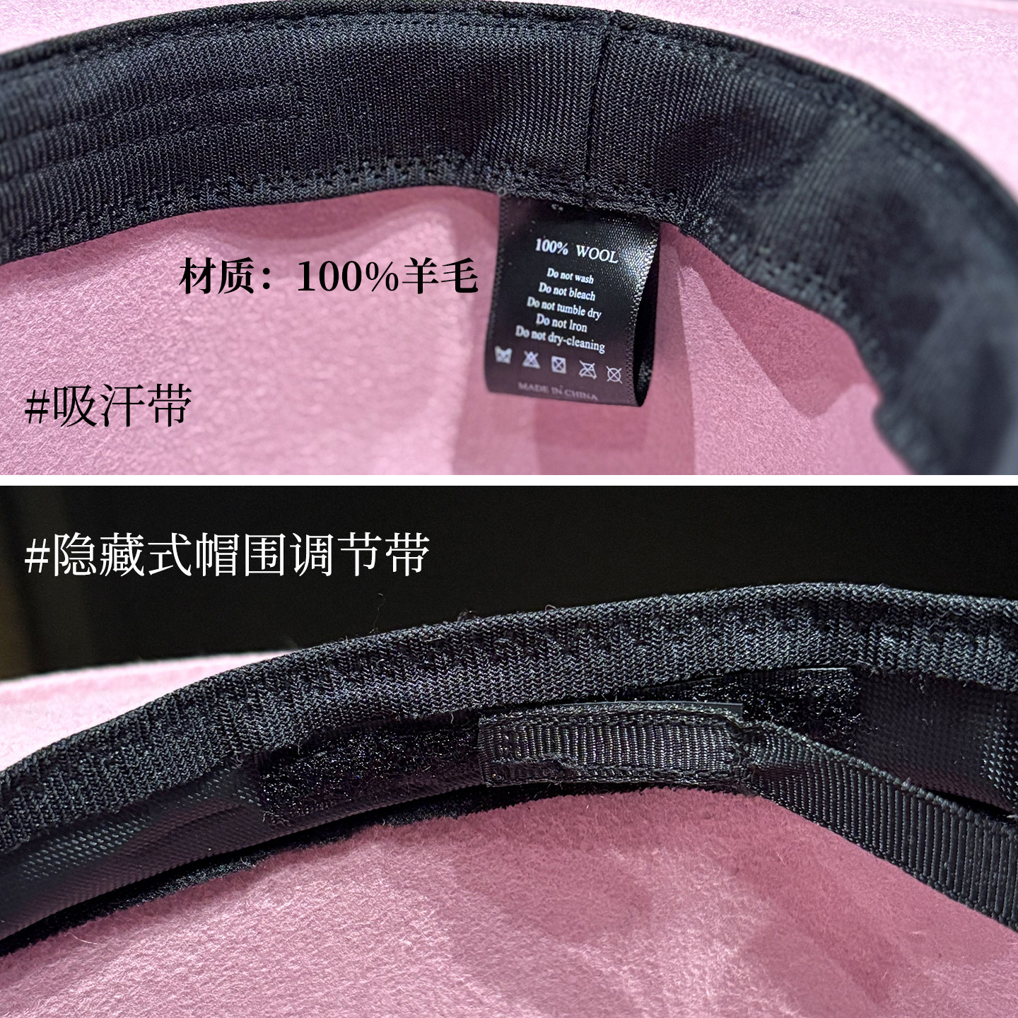 女儿的礼帽 小香风高级定制 羊毛赫本风礼帽千金羊毛呢爵士帽亲子,淘宝优惠券,粉丝福利购,淘宝优惠卷