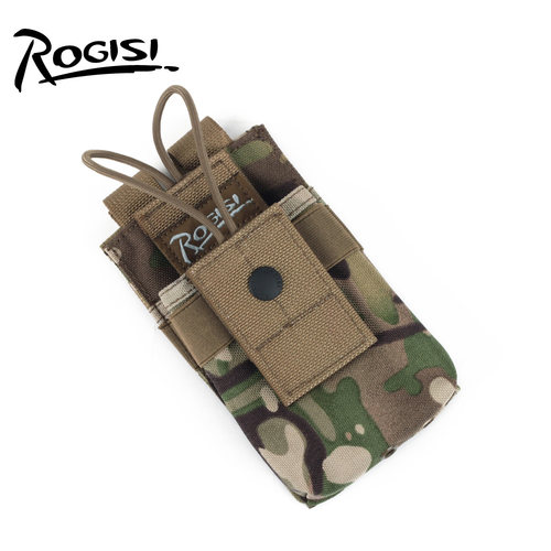 ROGISI陆杰士MOLLE军迷战术野营拓展手台对讲机套包搭配包10P02 - 图0