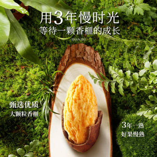 詹氏罐装香榧子118g 坚果零食安徽宁国炒货官方旗舰店 - 图0