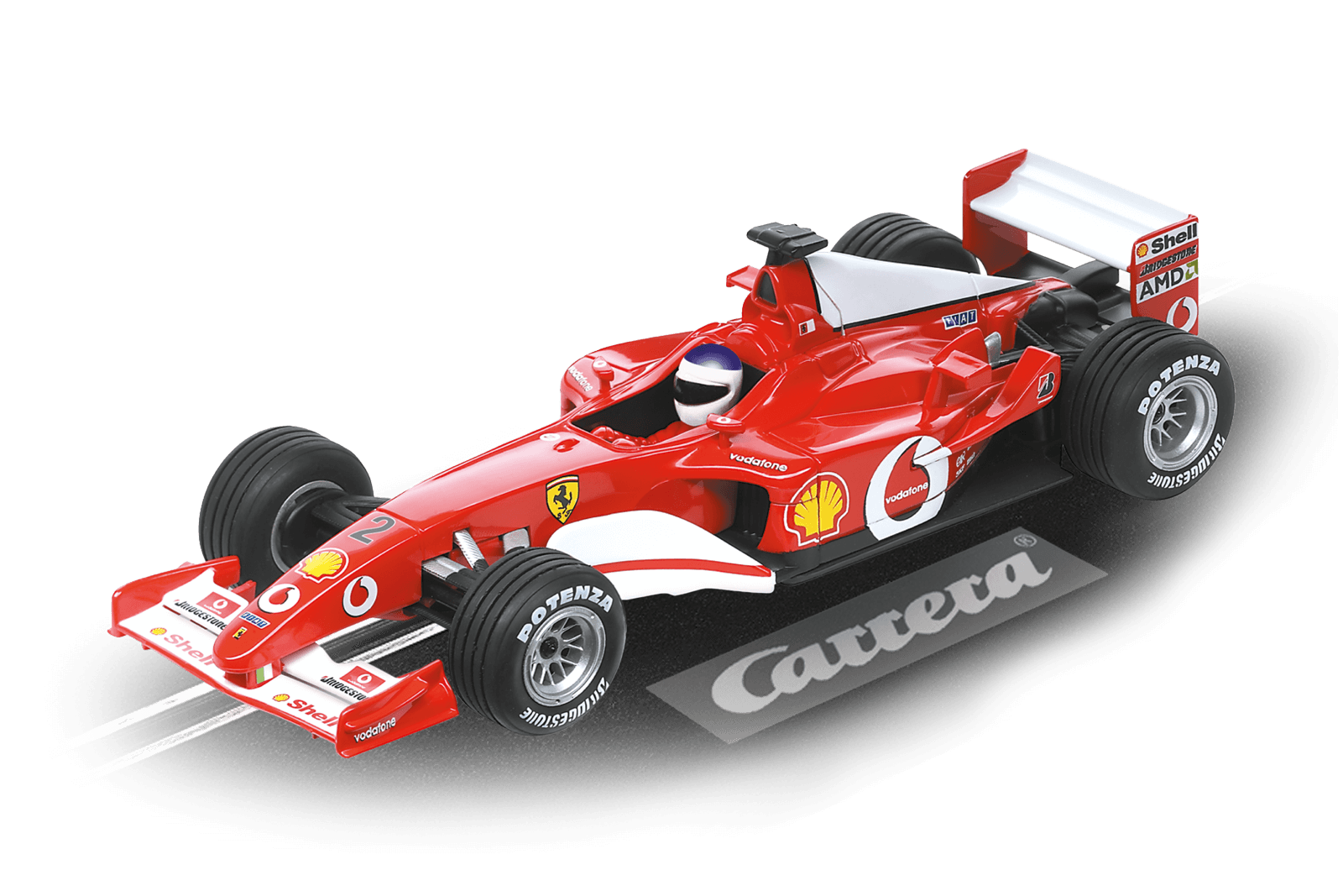 正品卡雷拉轨道赛车carrera 132法拉利F1 Ferrari F2002V10