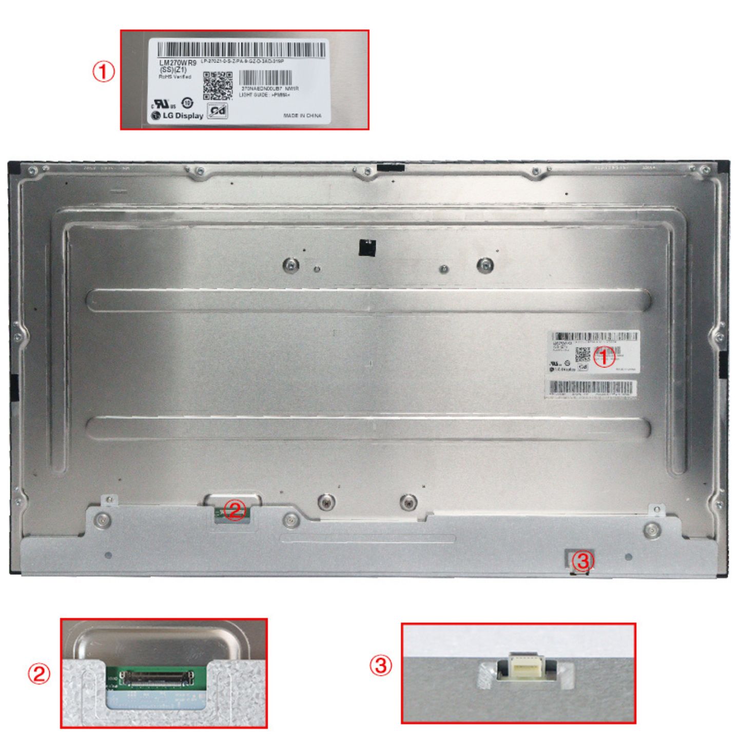 LG 27UQ850显示器全新原装屏幕模组LM270WR9-SSZ1液晶屏维修专用 - 图0