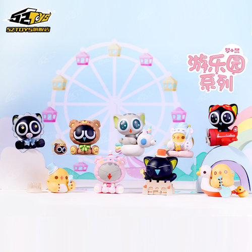罗小黑战记52toys游乐园盲盒漫画动漫周边手办公仔扭蛋新年礼物 - 图0