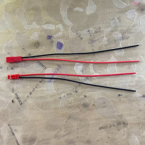 JST-SYP红杜邦线端子线2.54-2P公母对插线接线端子连接器线长300M - 图0