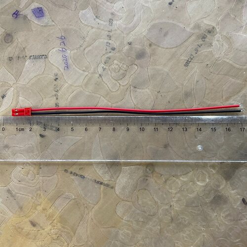 JST-SYP红杜邦线端子线2.54-2P公母对插线接线端子连接器线长300M - 图1
