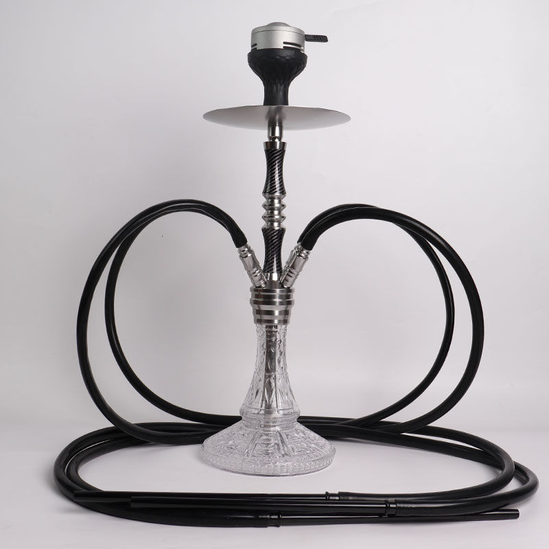 阿拉伯水烟全套酒吧水烟壶大中小号KTV双四管shisha hookah水烟筒 - 图3