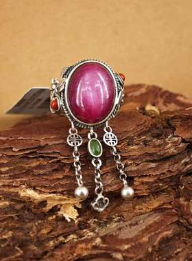 无品牌女925纯银时尚流苏吊坠