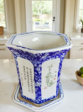 景德镇高温陶瓷兰花带透气孔设计