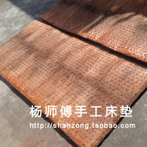 杨师傅棕榈床垫山棕床垫手工无胶可订制棕床垫1.81.5米 - 图0