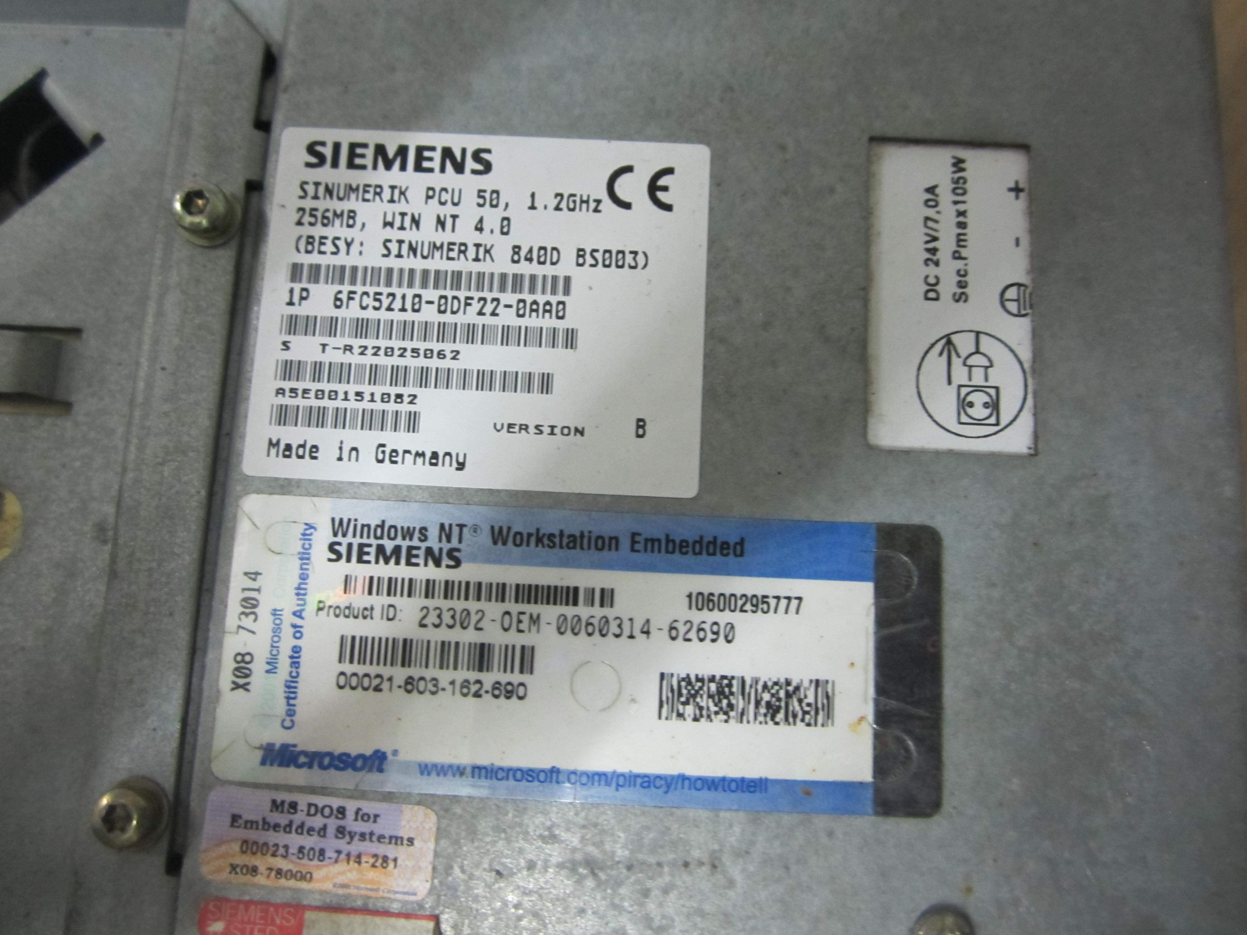 6FC5210-0DF22-0AA0 PCU50 840D BS003 6FC5247-0AF20-0AA0 议价 - 图1