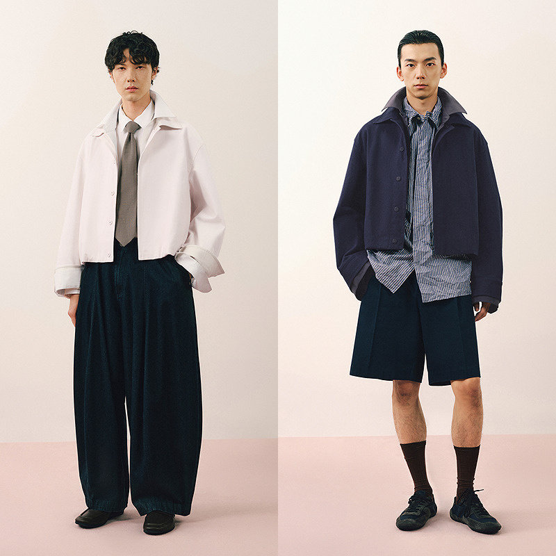 [商场同款]速写男装2026春新品翻领夹克短款假两件外套9Q2611860,淘宝优惠券,粉丝福利购,淘宝优惠卷