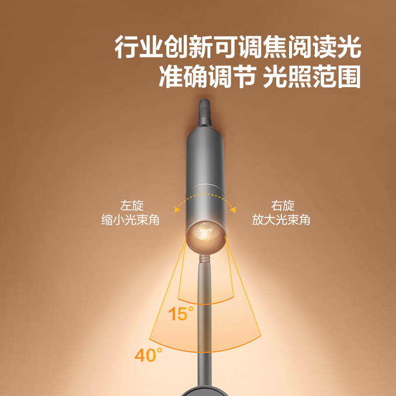 公牛床头护眼阅读灯五孔10A面板插座式壁灯墙灯卧室床头灯轻奢风 - 图2