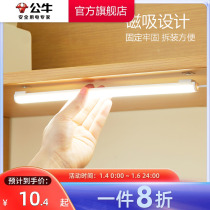 Bull LED Cool Lighting Tube Student Dormitory Dorm Room Cupboard Study Special Eye Protection Magnetic Adsorption USB Cool Bights