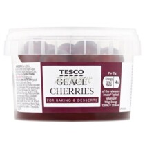 British imports Tesco glass chérieres cheery sugar dip cherry carrots to bake desserts