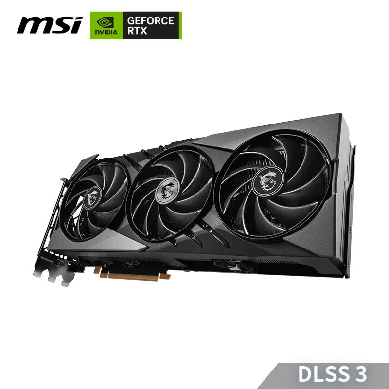 MSI RTX4070 Super 12G Gaming X Slim GPU графическая карта гейминг AI дизайн