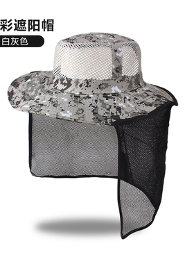 出游遮阳男夏季平沿防晒