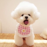 Брендовый милый нагрудник в форме цветка, слюнявчик, шарф