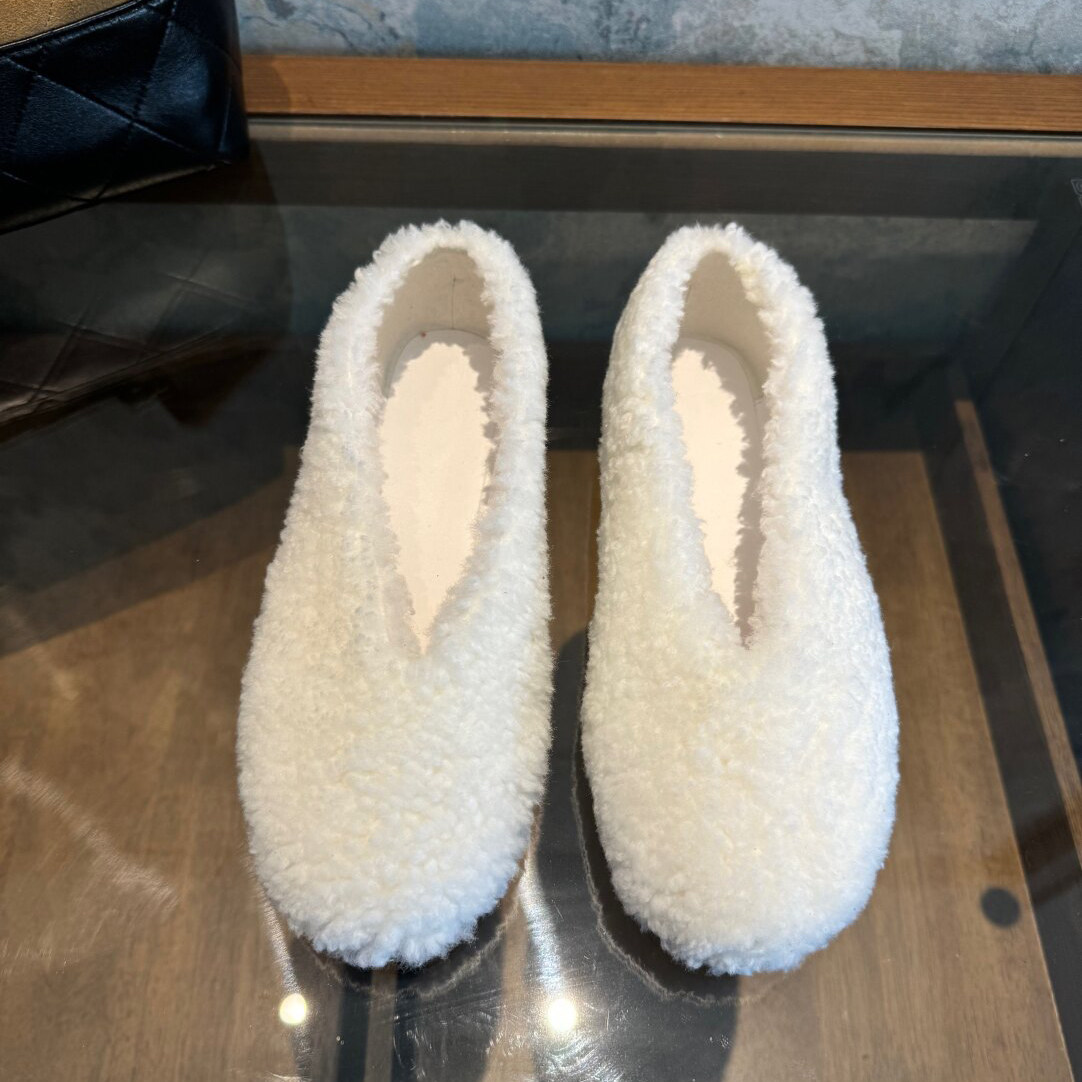 羊皮毛一体~2025冬新款羊羔毛平底浅口单鞋女加绒保暖毛毛鞋外穿,淘宝优惠券,粉丝福利购,淘宝优惠卷
