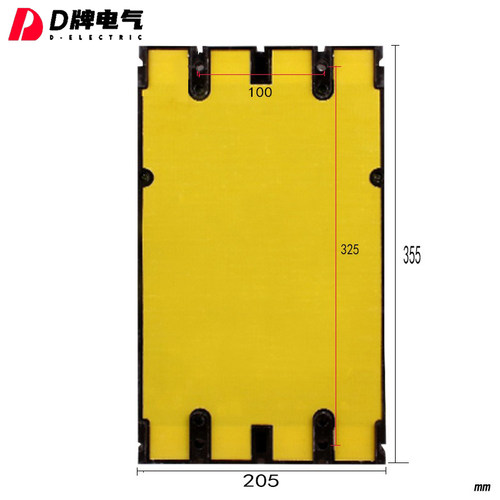 D牌DZ20LE漏电断路器630型4300开关4P 630A三相四线保护器单双孔 - 图2