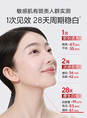 【新品上市】欧诗漫光耀焕白淡斑霜小罐膜美白保湿旅行装敏肌适用