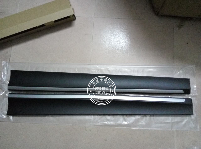 适用于宝马车门饰板饰条X3 X4 F25 F26下裙护板防撞 - 图2