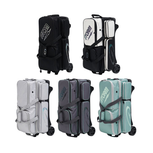 STORM品牌韩版26年新款 保龄球拉杆式专业保龄球袋  三球包 - 图2