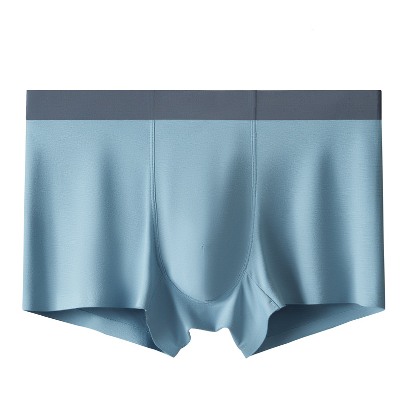 3条 7A抑菌 竹纤维莫代尔内裤男 平角中腰商务无痕透气四角裤舒适,淘宝优惠券,粉丝福利购,淘宝优惠卷