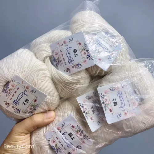 Little Xin Nana Mo Bycolic Wrief с шерстяной и кашемировой нитью мягкая и удобная без пирсинга вживую взрывную модель N20