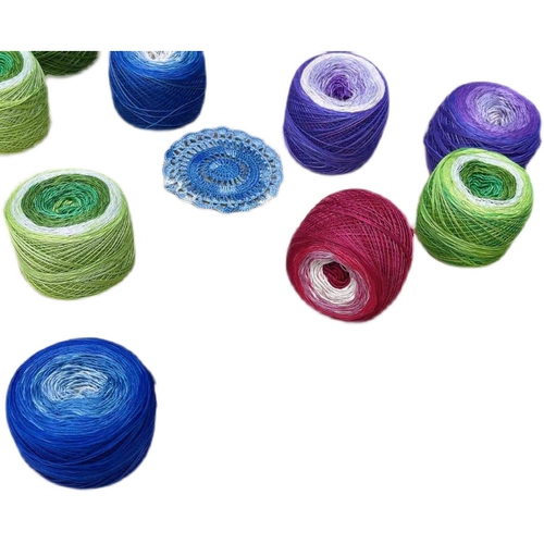 Нана, клубок пряжи, плетеные шелковые нитки ручной работы, набор материалов, «сделай сам»