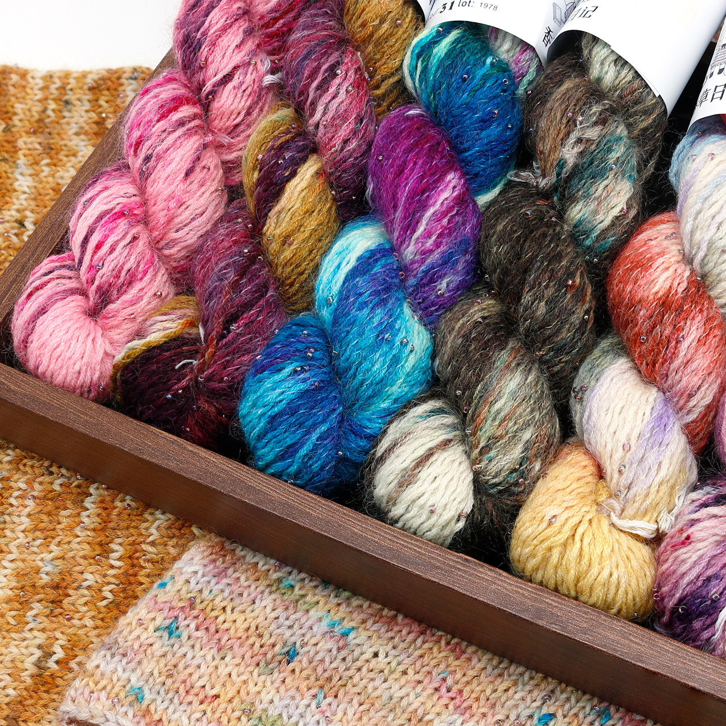 27香草日记 百分百美丽诺羊毛手染软不扎秋冬保暖diy手工新款毛线,淘宝优惠券,粉丝福利购,淘宝优惠卷