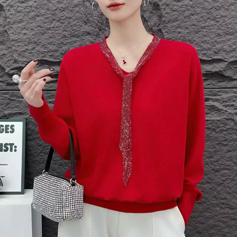 中年妈妈秋装针织衫2026新款秋冬毛衣洋气中老年女装打底衫上衣服,淘宝优惠券,粉丝福利购,淘宝优惠卷