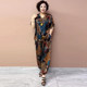 ຂະຫນາດບວກຂະຫນາດ 200 pounds mom silk suit