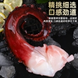 Осьминожный нога Большой сашими, морепродукты осьминога, морепродукты, свежие ноги кальмара Свежий большой осьминог