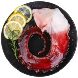 Осьминожный нога Большой сашими, морепродукты осьминога, морепродукты, свежие ноги кальмара Свежий большой осьминог