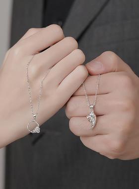 新款虎嗅蔷薇情侣款项链