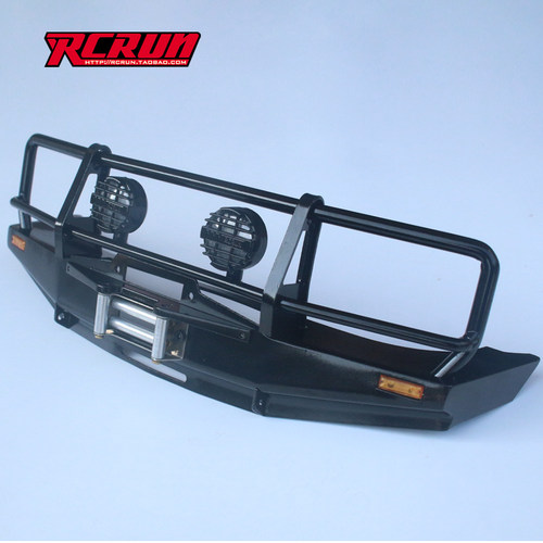 RCRUN1:10仿真攀爬模型车LC80丰田陆巡RUN80金属保险杠防撞杆牛栏 - 图0