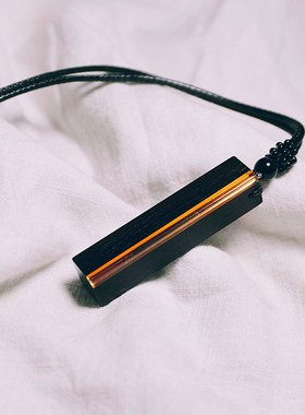 紫檀树脂滴胶情侣礼物品吊坠定制