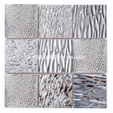 Металлическая мозаика из нержавеющей стали, касса, декор на стену, зеркальный эффект