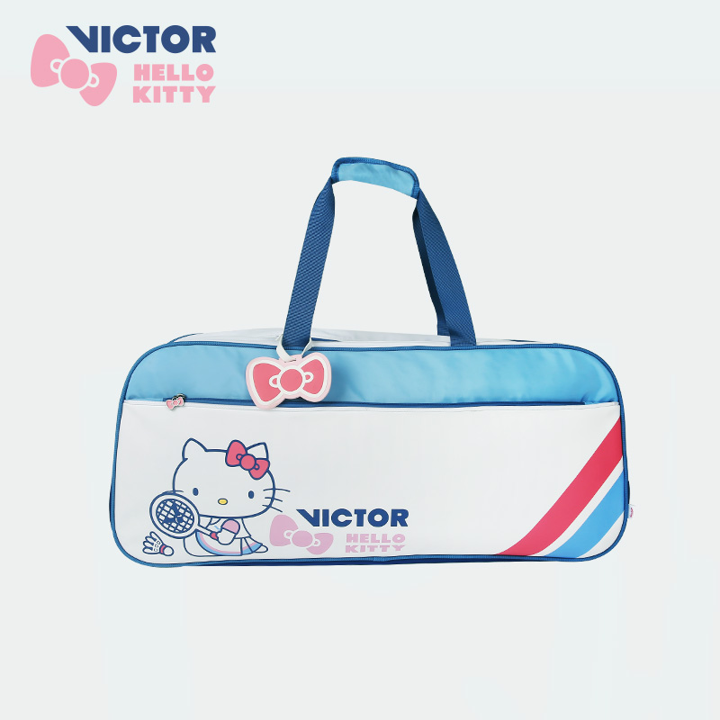 VICTOR威克多胜利羽毛球包哈喽KT联名款Hello Kitty凯蒂猫BR-RKT