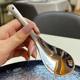 New foreign trade style thickened light luxury 304 stainless steel spoon drinking soup adult eating spoon ins high-value dessert spoon