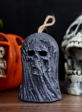 万圣节装饰提灯LED七彩渐变蜡烛