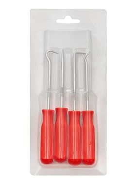 汽车油封钩子4件套油封起子拉拔器O型密封圈拆卸汽保五金工具套装