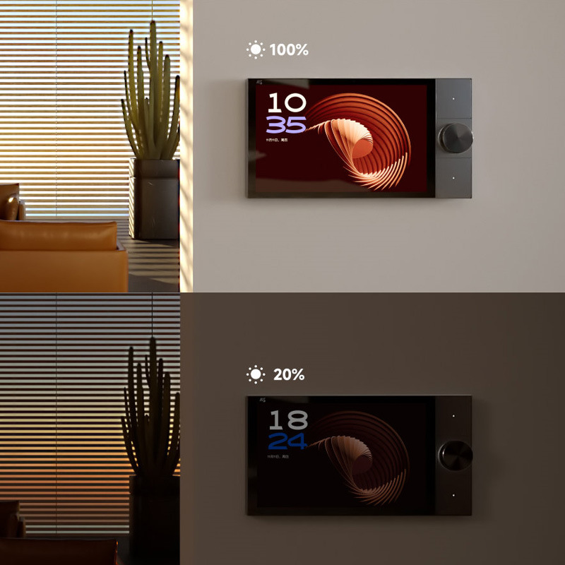 声必可10寸旋钮可接入米家/涂鸦智能中控屏背景音乐音响情景语音