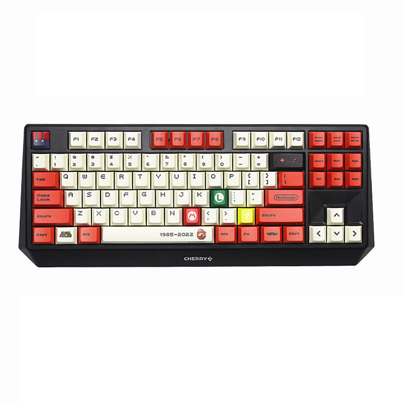 樱桃 cherry MX1.0游戏RGB背光机械键盘87/108键黑轴红轴茶轴3810 - 图0