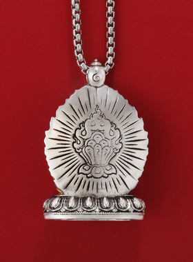 藏式小铜佛像吊坠黄财神绿度母文殊观音本命生肖车挂随身项链吊坠