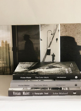 样板房 售楼处 黑白灰 Vivian Maier 摄影作品集 可翻阅真书系列